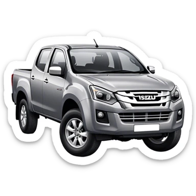 Isuzu D-MAX - Isuzu (Model Year: 2024) (Iconic colour: Grey) sticker