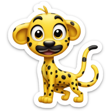 Bibu marsupilami sticker