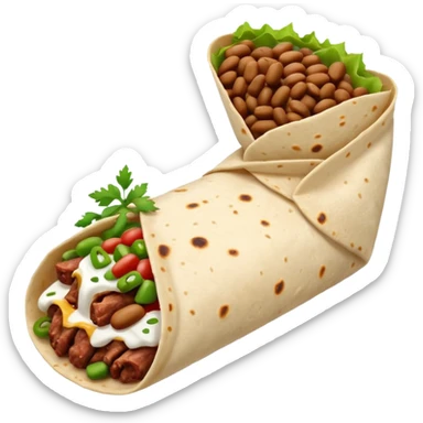 burrito sticker