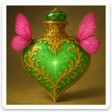 Make a very minimal enhancement to the original design of the bottle. Keep the original colors, shape, and elements exactly as in the reference. Slightly round the bottom of the bottle and add subtle gloss or fine details to enhance it delicately without changing the overall look or style. Preserve the original design style and appearance. sticker