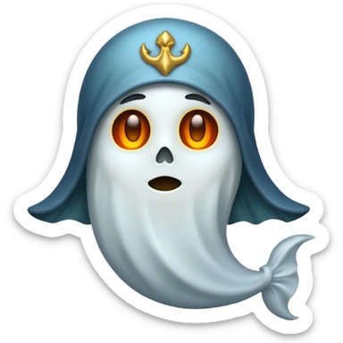 ghost guardian of the seas emoji  sticker