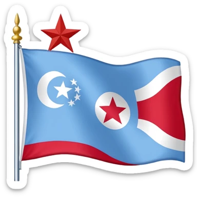 flag of the state of north carolina sticker