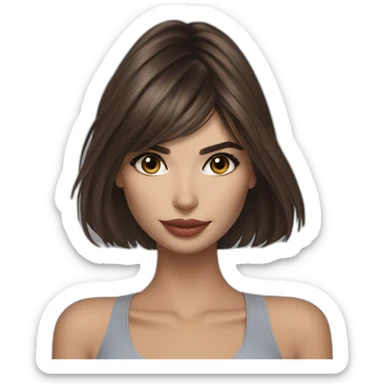 Emily Ratajkowski sticker