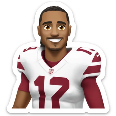 Jalen hurts doing the griddy sticker