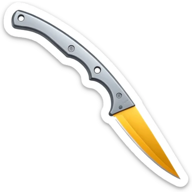 trailing point blade sticker