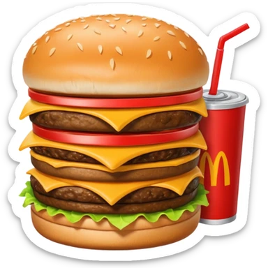 McDonald’s meal sticker