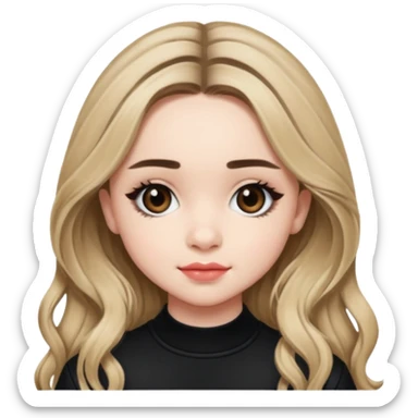 Sabrina carpenter short and sweet album cover sticker