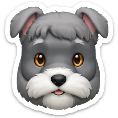 Mini schnauzer  sticker