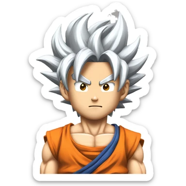Goku furioso sticker