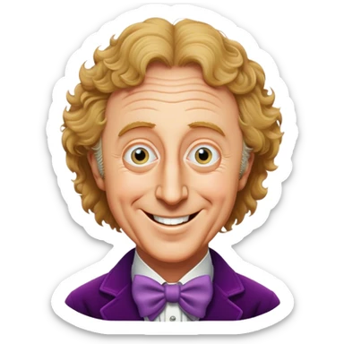 Gene Wilder meme sticker
