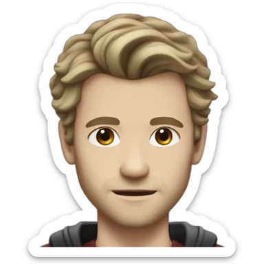 Klaus mikaelson realistic detailed sticker