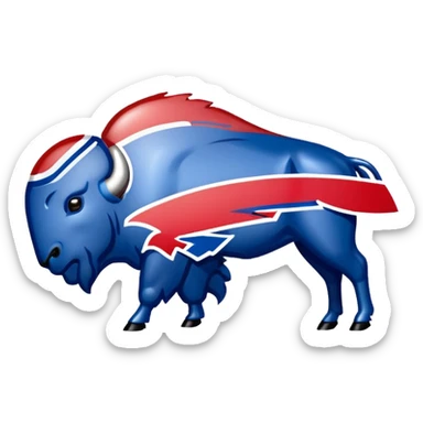 Buffalo Bills Logo 
Playoffs 2026 sticker