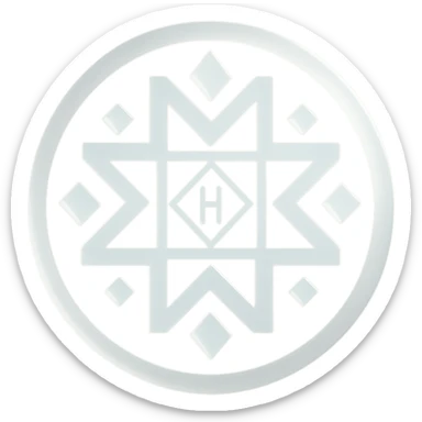 Make it matte glass glowing, glass morphism. Please try making the elements in the image generated as accurate as the logo attached  sticker