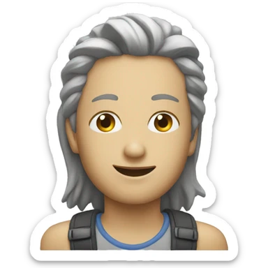 trip from facade sticker