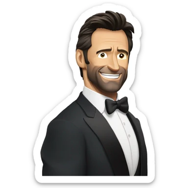 Hugh jackman sticker