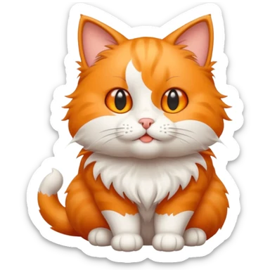 a super cute cat in Tom ang Jerry sticker
