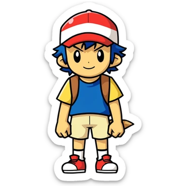 25 yo ash ketchum 6' tall, looking mature and desireable sticker