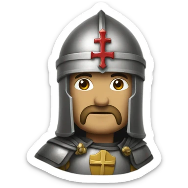 Crusader sticker