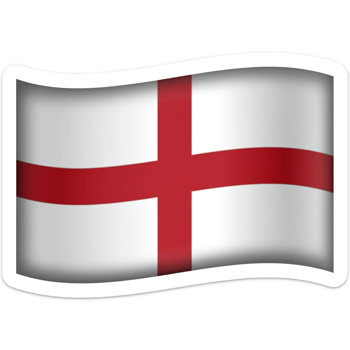crusader flag sticker