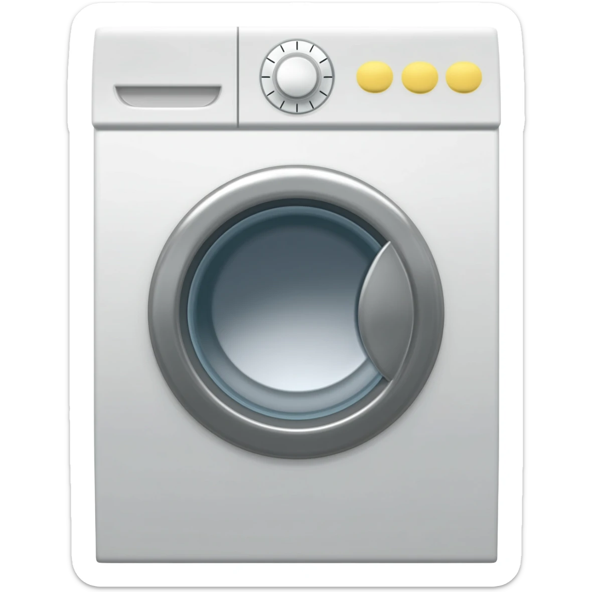 do the washing sticker