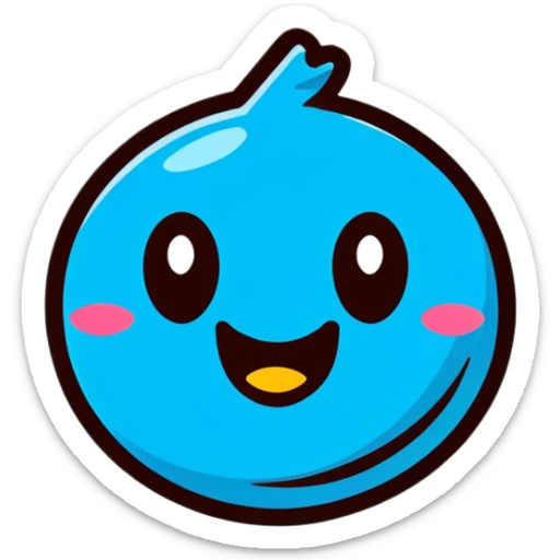 Made in Heaven from JoJo's Bizarre Adventure, sleek metallic emoji with glowing accents and sense of speed sticker