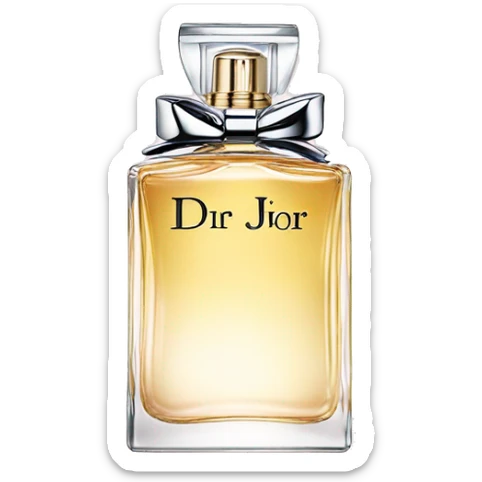 Dior parfum sticker