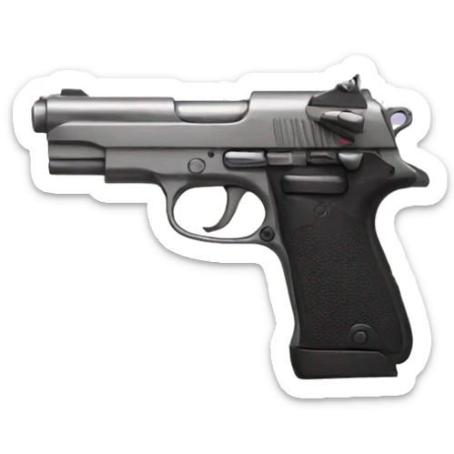 pistola sticker