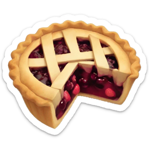 Aesthetic pie sticker