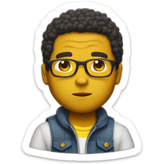 what if pikachu was a middle aged black man with a little bit of a weed vibe sticker