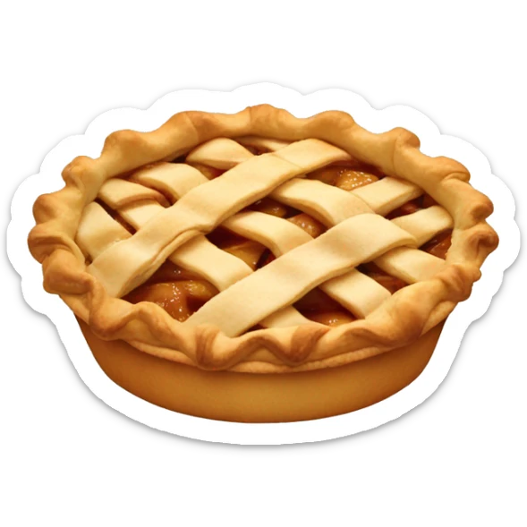 apple pie sticker