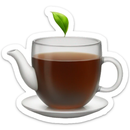Tea sticker
