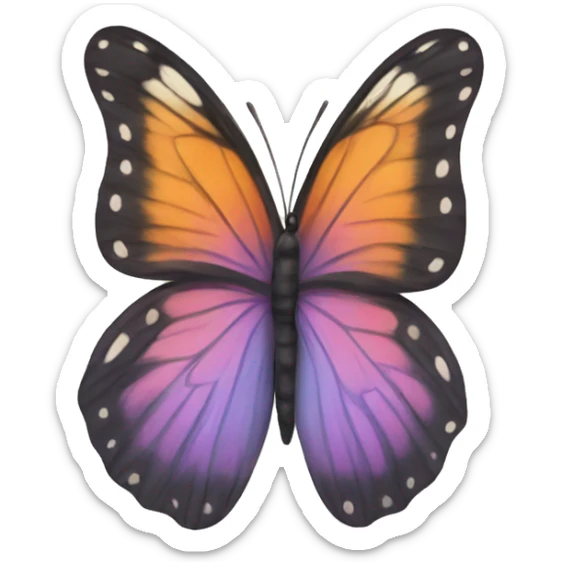 butterfly sticker