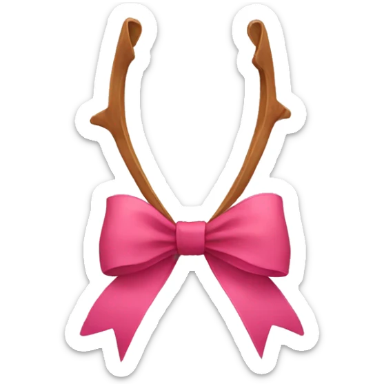 Bow  sticker