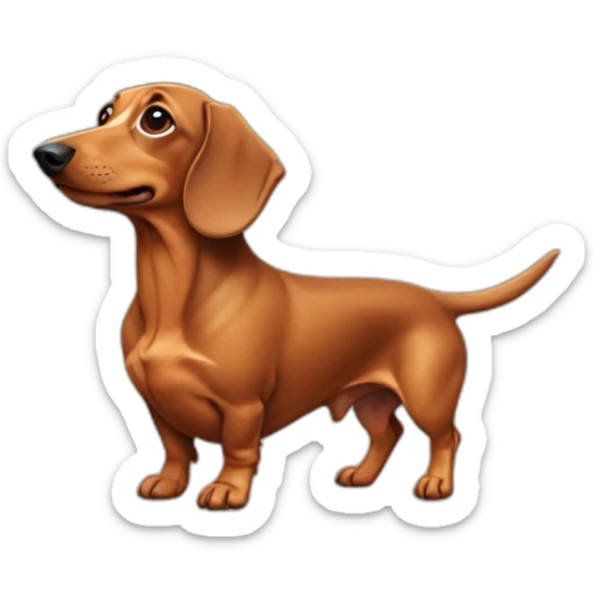 Dachshund sticker