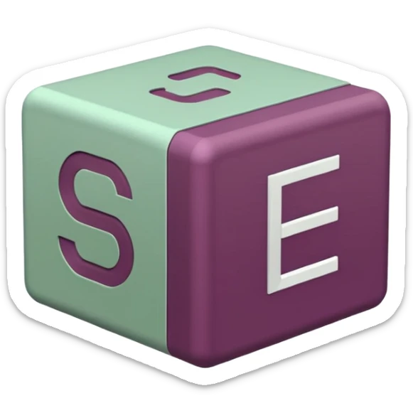 animated gif the word Sent in sage green and plum colors sticker