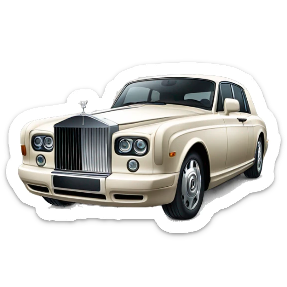 Rolls Royce sticker