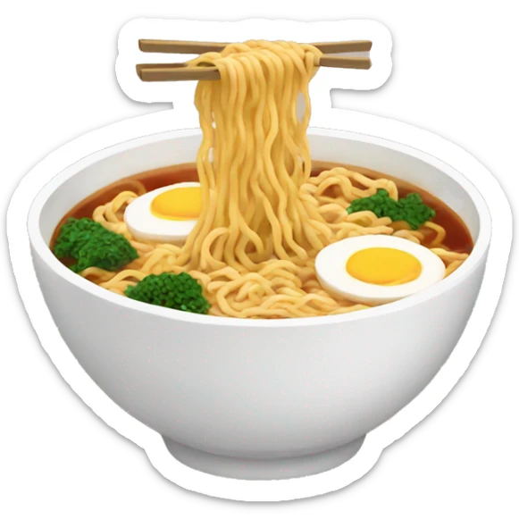Ramen sticker