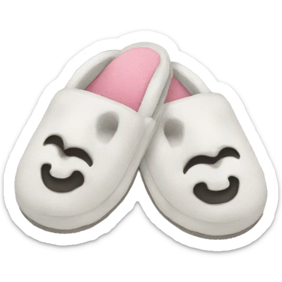 slippers sticker