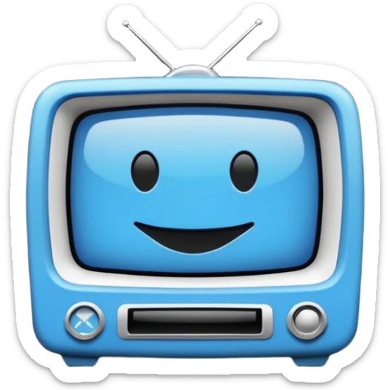 un gif texte qui défile  "BREAKSTYLEZ TV"  change de couleur sur fond noir sticker