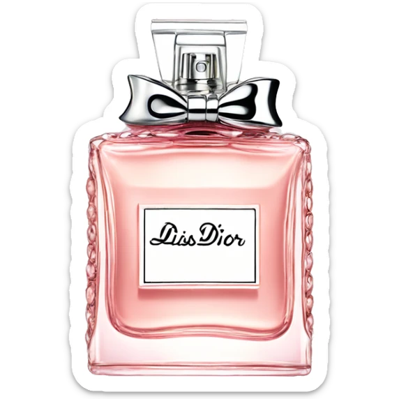 Miss dior perfume sticker