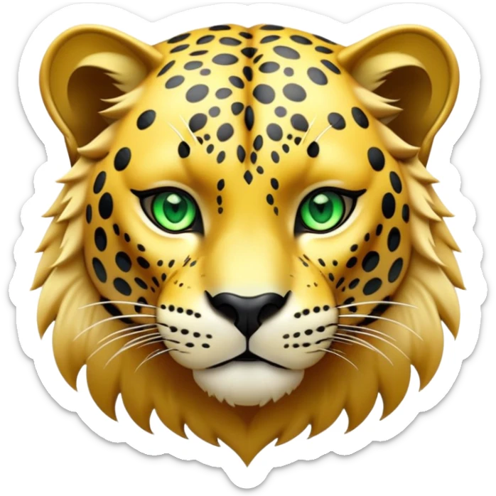 cinematic-jaguar-realistic-full-body-stalking-emoji,-sleek-powerful-frame-poised-for-action,-golden-fur-adorned-with-bold-black-rosettes,-head-tilted-dramatically,-piercing-green-eyes-locked-onto-its-prey,-simplified-yet-realistic-focused-features,-highly-detailed,-glowing-with-an-almost-sarcastic-glow sticker