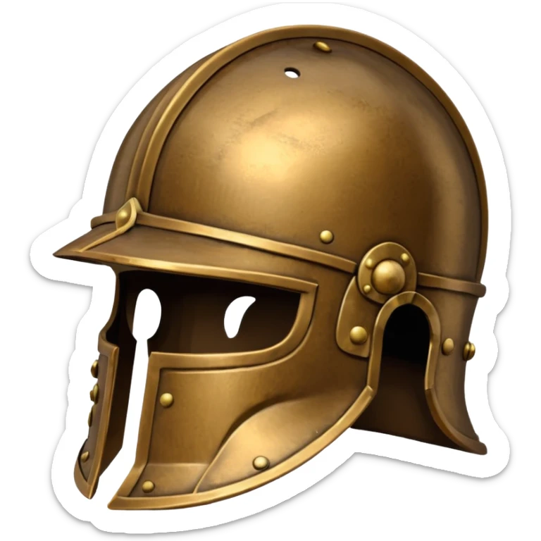 roman helmet sticker