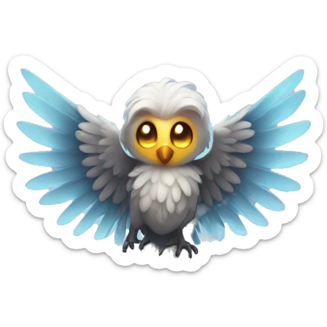 magic wings sticker