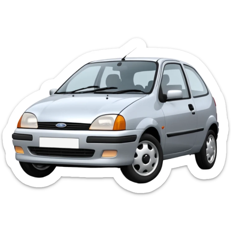 1998 Ford Fiesta LX Zetec 1.2 Front.jpg sticker