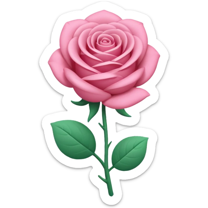 me haces un emoji con este simbolo ! de exclamación en rosa tipo 3d ? te paso el código de color FDD2EF sticker