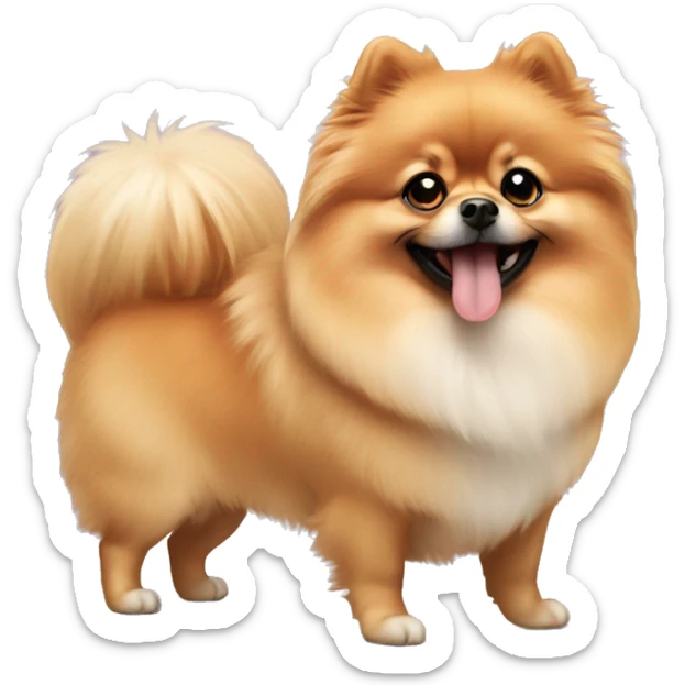 Pomeranian sticker