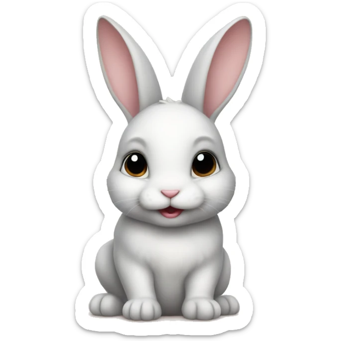 Baby bunny  sticker