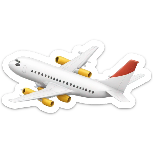 Plane sticker