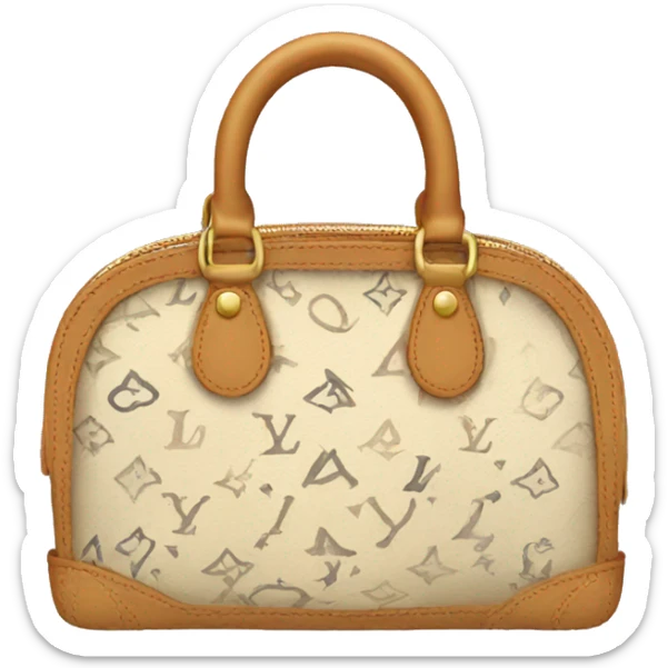 Lv purse sticker
