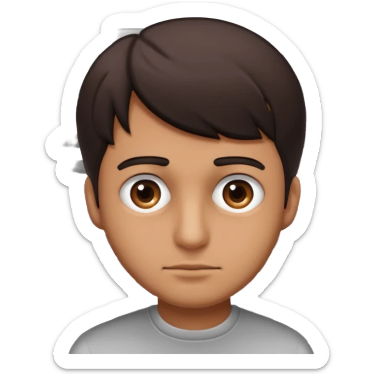 Male peeking behind the blinds can't see whole face only eyes BEHIND blinds sticker